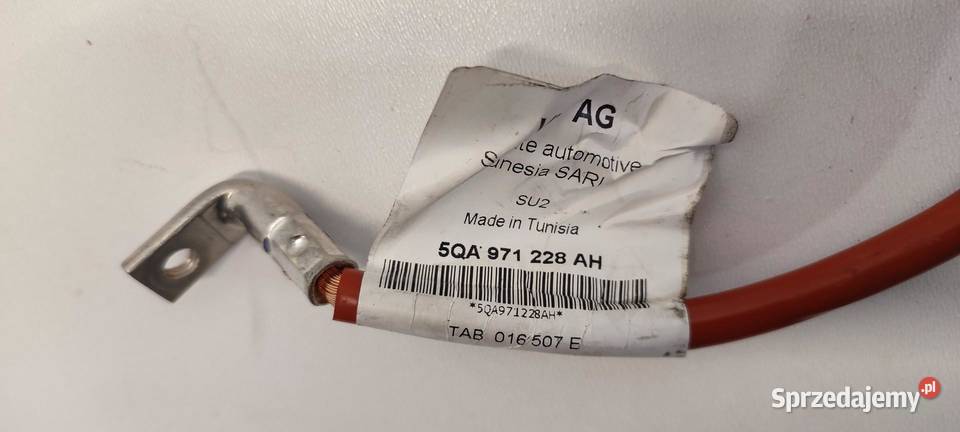 SEAT TARRACO VW TIGUAN II KLEMA AKUMULATORA