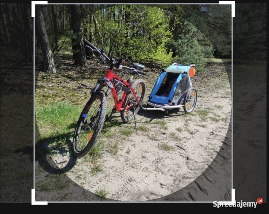 Przyczepka rowerowa Croozer 1