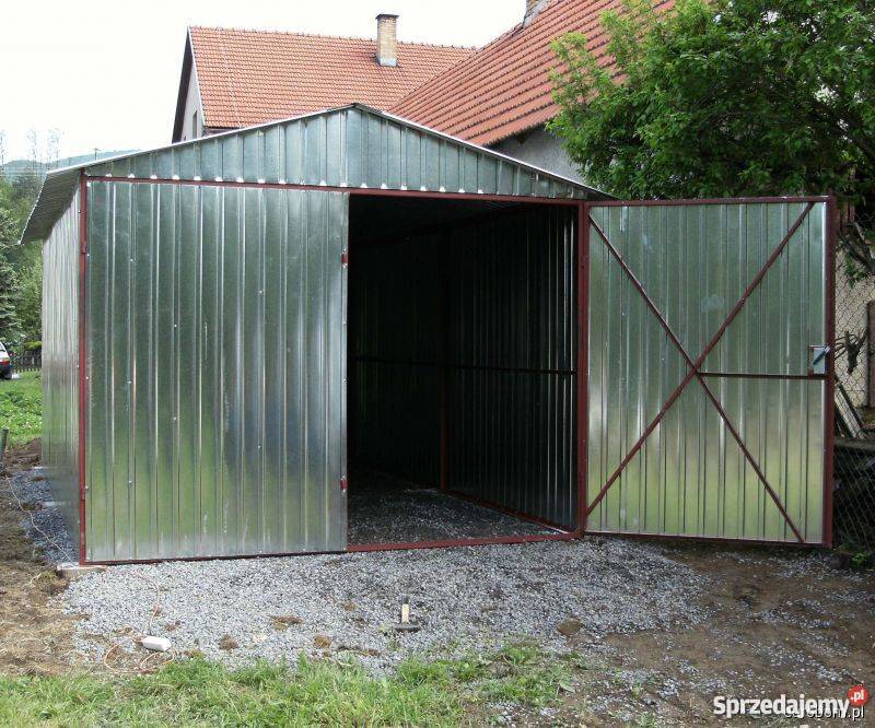 Graż blaszany 3x5 Garaz na budowę samochód KRAJ Kraków