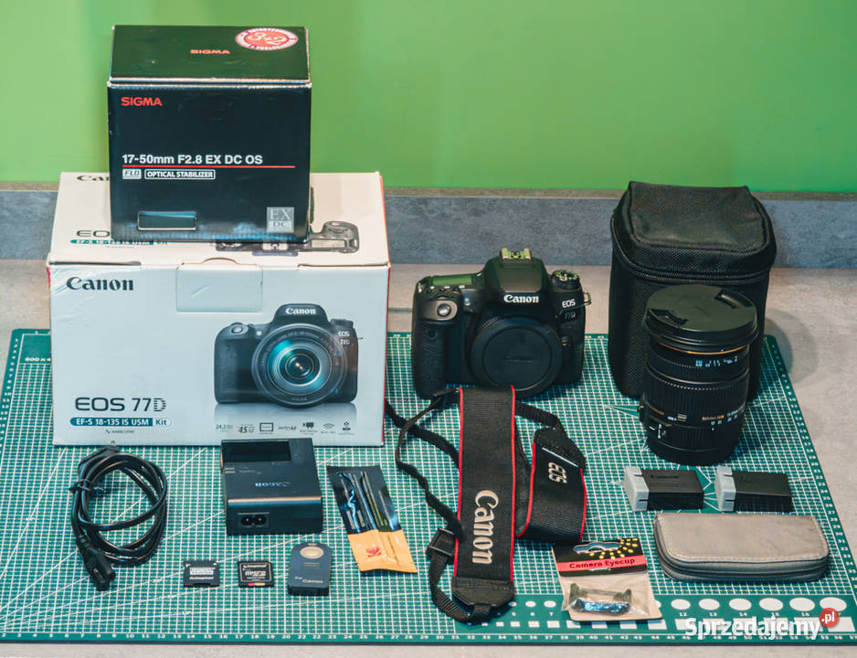 Canon Eos 77D Sigma 1750 F28 IDEAŁ Kraków czytaj małopolskie