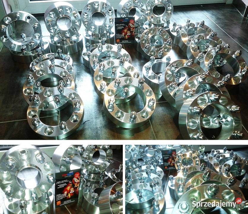 Adaptery zmiana rozstawu 5x112 5x120 10mm 15mm