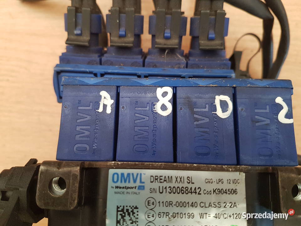 WTRYSKI GAZU LPG CNG OMVL DREAM XXI SL K904506 Motoryzacja