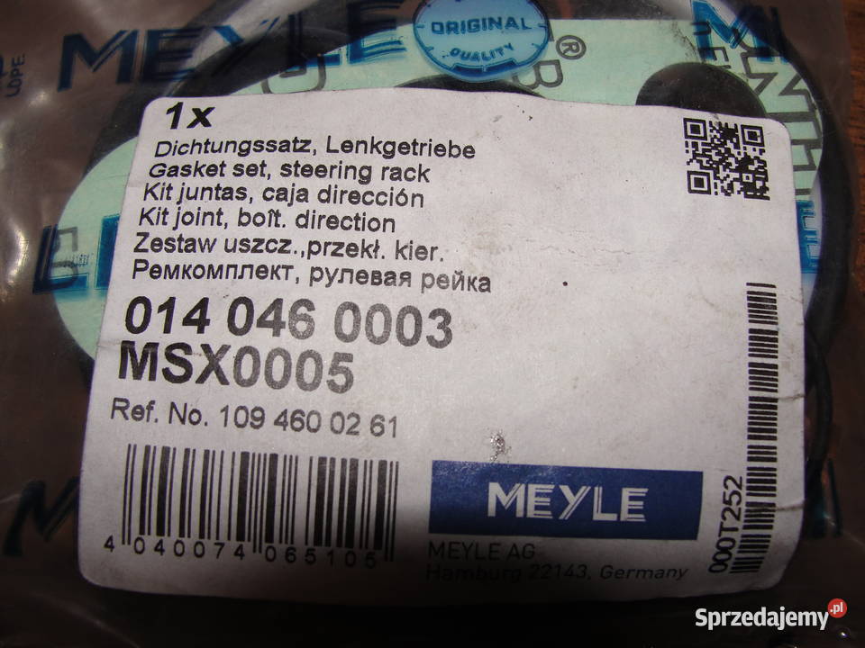 w113 w111 W108 Zestaw naprawczy wspomagania