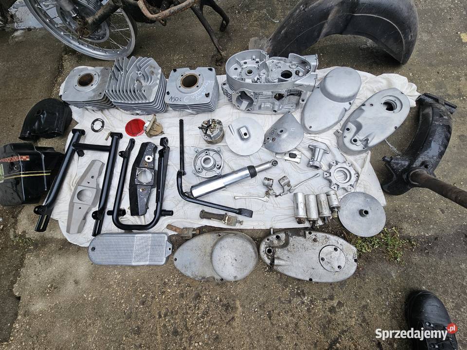 MZ trophy 250 DDR 250 rama części Wysyłka Paketa Nowa Dęba