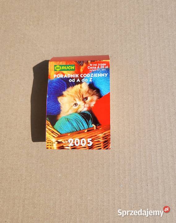 Kalendarz zdzierak 2005 Włodawa