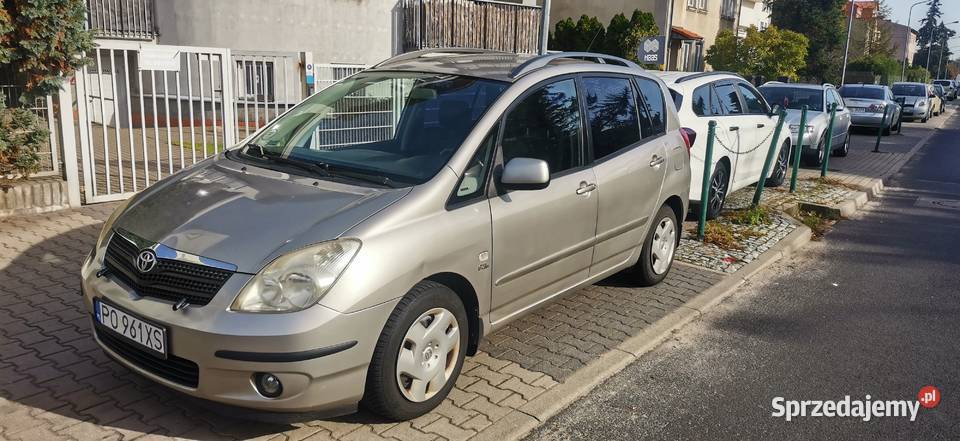 Toyota Corolla Verso Combivan wielkopolskie Poznań