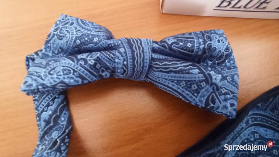 Marynarka męska niebieska piękna niebieski Krosno