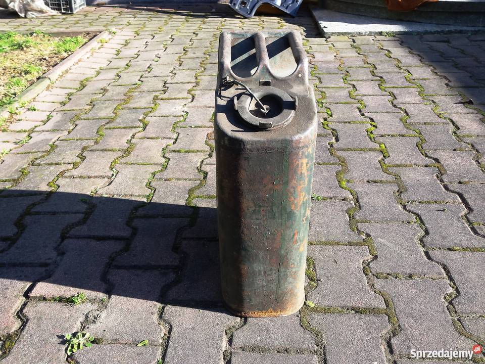 Kanister armii USA oryginał 1943 r Pozostałe Jedlicze