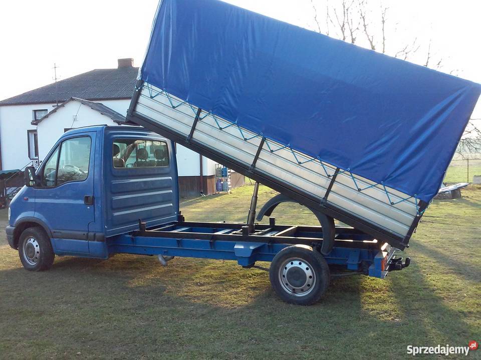 Opel Movano 25 DTi WYWROTKA Skrzynia 370m x 2m Rok produkcji 2004 Chełm
