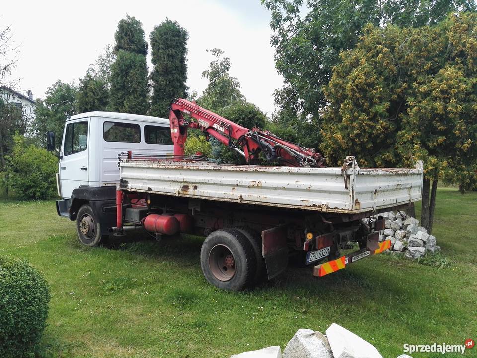 Mercedes 809 z hds i łyżką obrotową zachodniopomorskie Szczecin