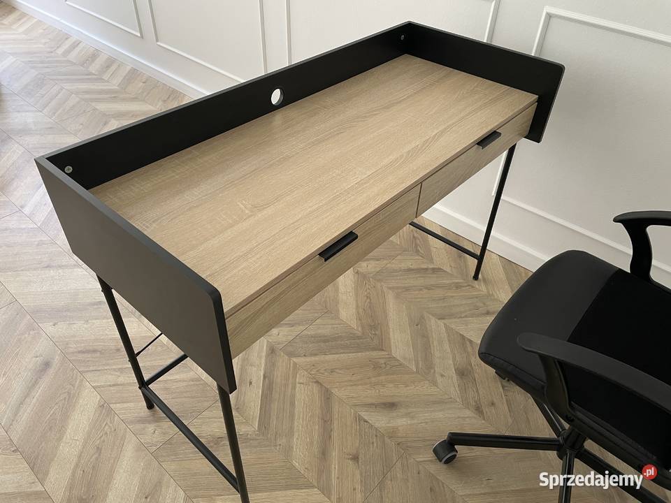 Biurka Haga z szufladami styl LOFT fotele