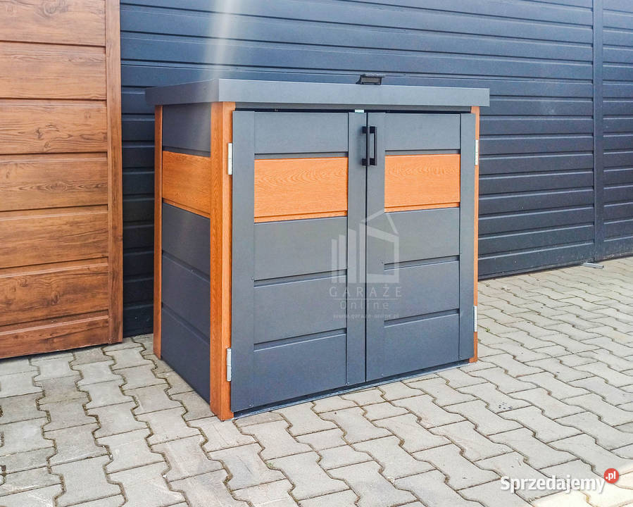 Zabudowa koszy na śmieci wiata obudowa Pozostałe Gniezno