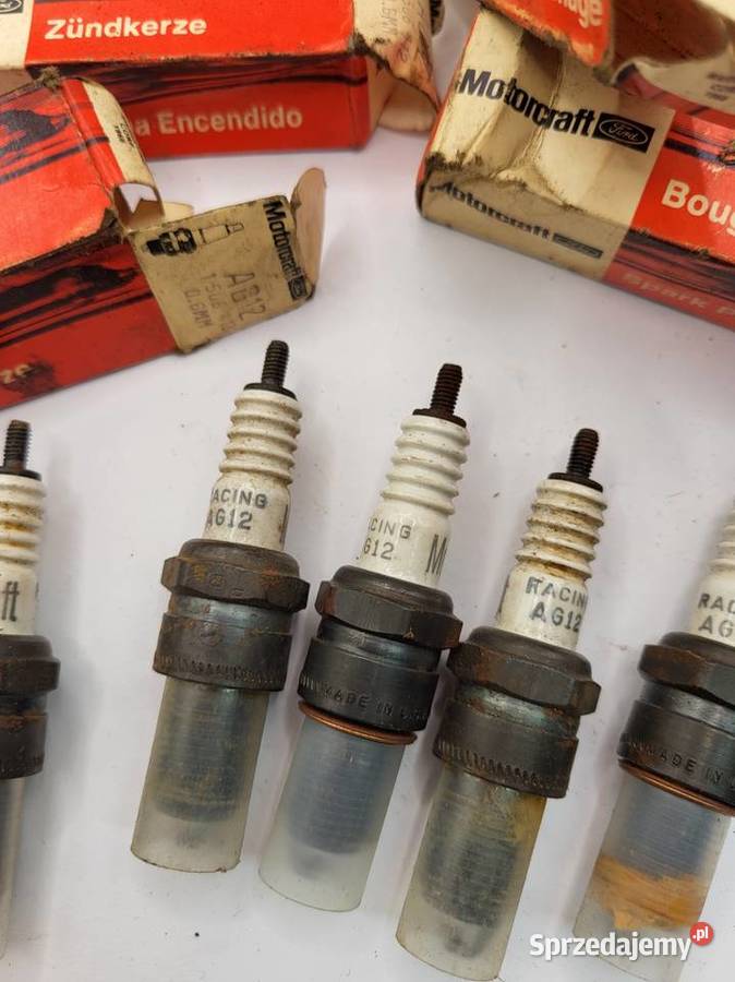 5 ŚWIEC MOTOCRAFT FORD AG12 NOWE Z EPOKI śląskie Rybnik