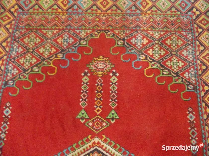 Stary duży dywan tkany 300 x 205 prawdopodobnie Bielsko-Biała sprzedam