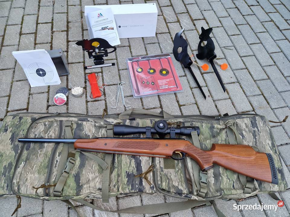 Wiatrówka Air Arms pro sport 45mm z lunetą hawke