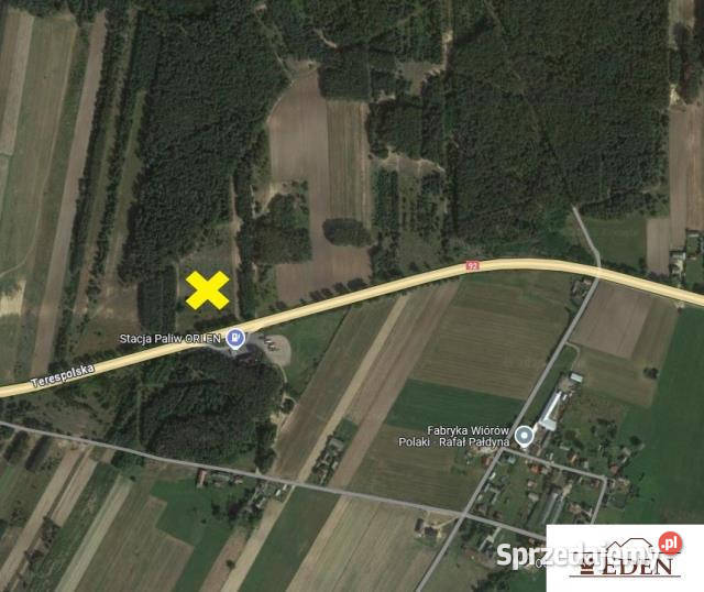 sprzedaży gruntu 20264m2 Polaki