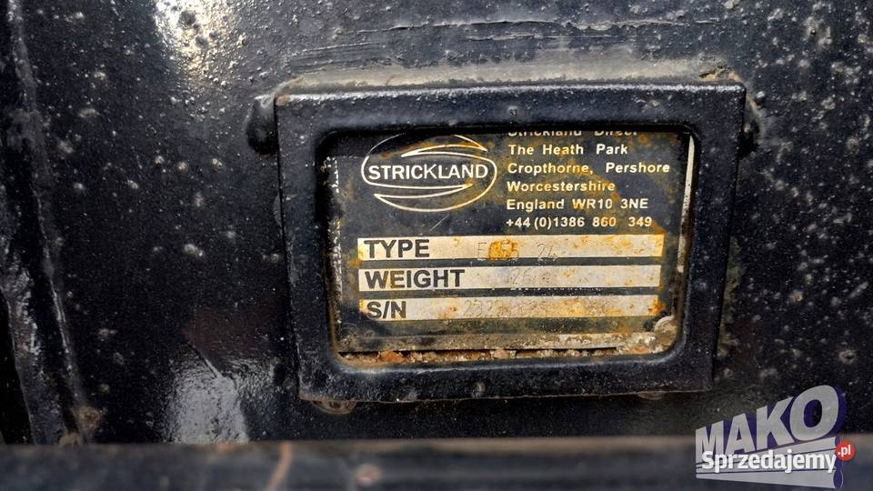 Łyżka Strickland 60 do koparki Miller fi 45 Osprzęt roboczy Osprzęt roboczy Ostrowiec Świętokrzyski