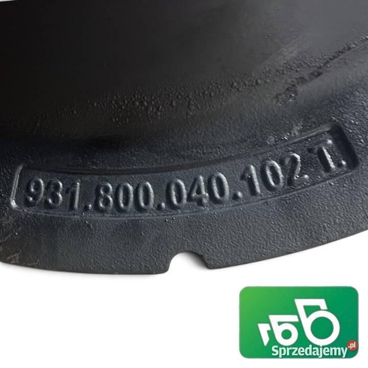 Adapter Obciążnik Balast 48 931800040102T Fendt Wilkowo