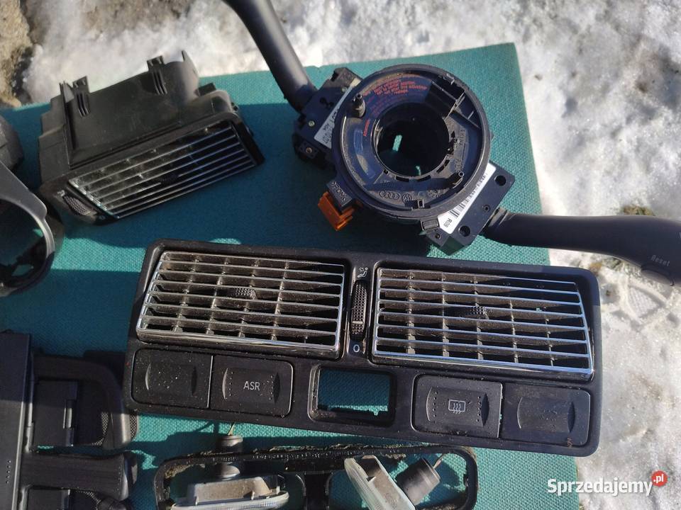 VW Skoda kratki nawiewu chromowane