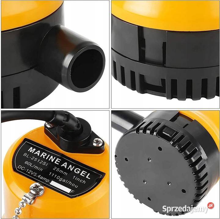 POMPA wody12V3600LZalana piwnicaGarażOpróżni