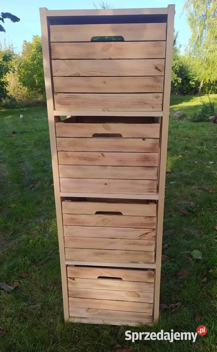 Regał przedpokój salon z wkładami 150x50x40 z Chełmża