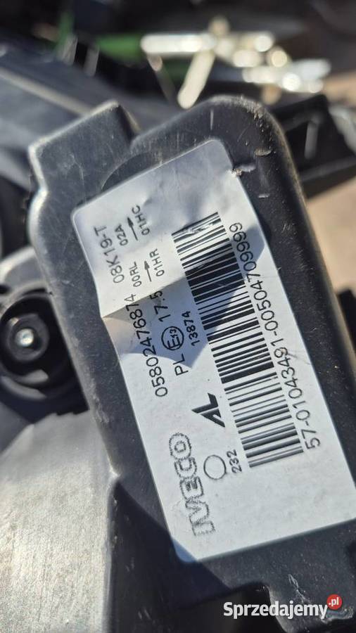 Iveco daily lampa Lampy przednie Białystok sprzedam
