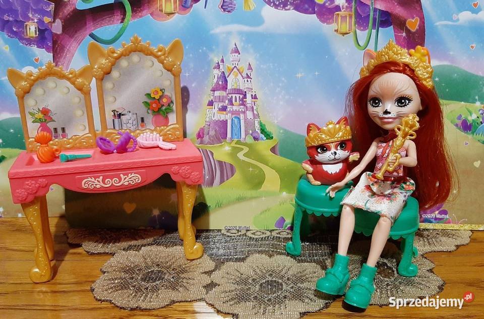 Lalka Enchantimals Fabrina Fox z toaletką śląskie