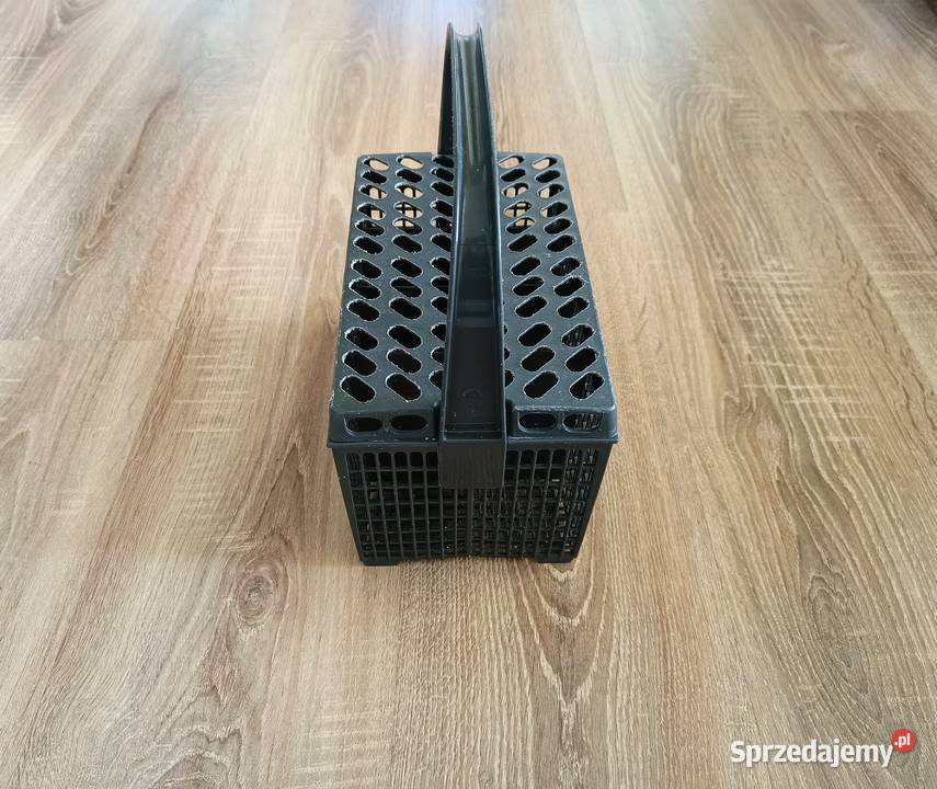 Kosz na sztućce szary Pojemnik do zmywarki Brzostek