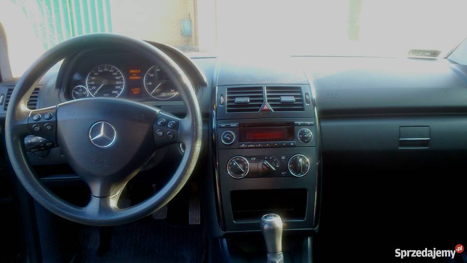 Mercedes A W169 15 Benzyna Zielona Perła komputer pokładowy mazowieckie Wiązowna Kościelna