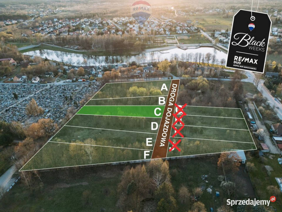 Działka 19a Szydłowiec Działka C BLACK WEEKS