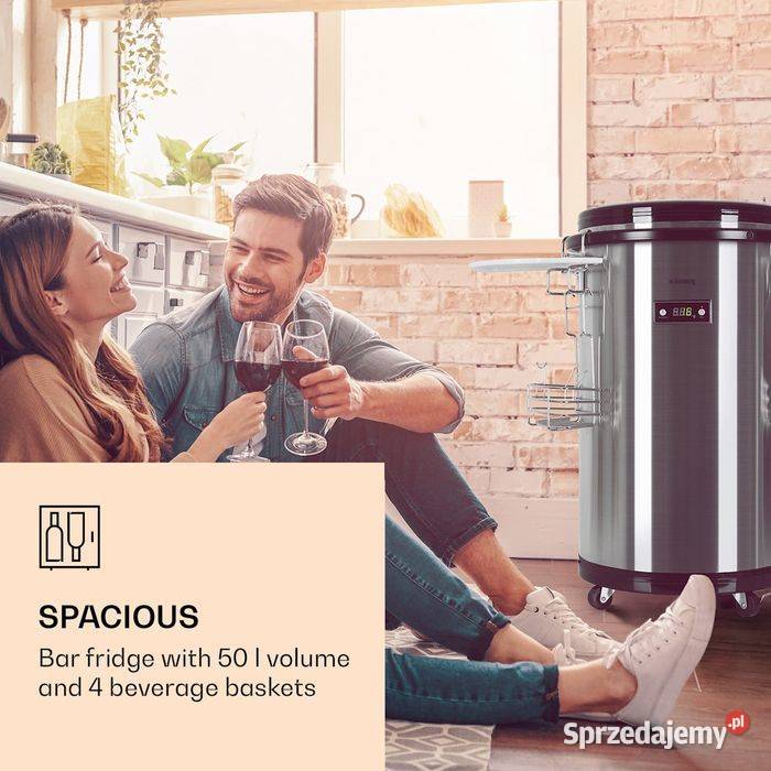 Nowa Lodówka Barowa Klarstein na Napoje Piwo Nowe Bielice