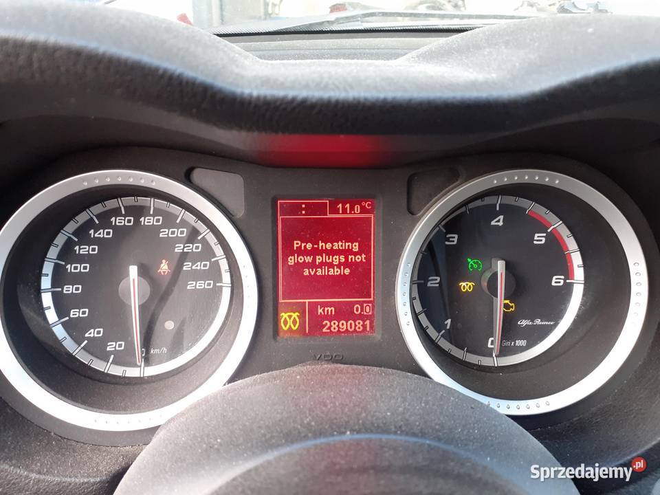 LICZNIK ALFA ROMEO 159 19 JTDM 0156081484 osobowe