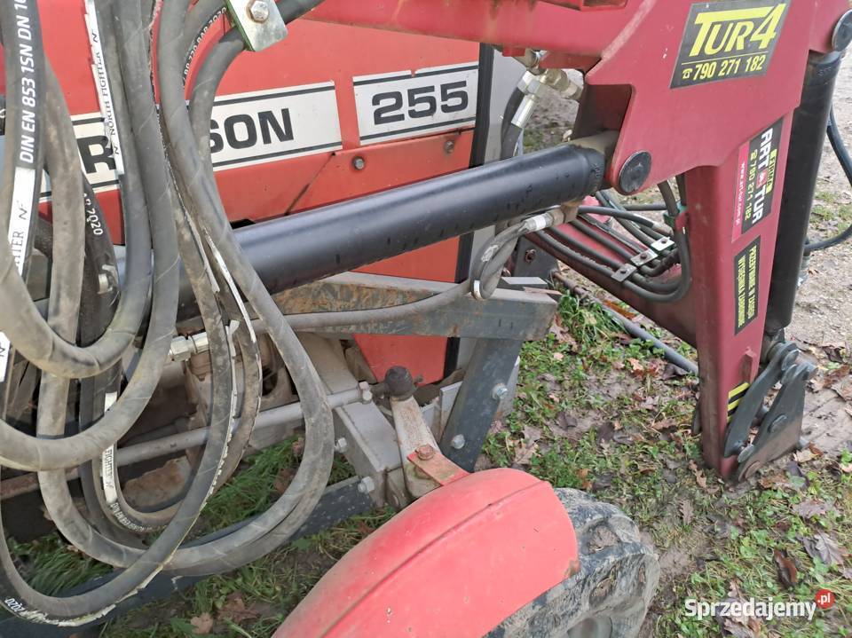 Ładowacz czołowy TUR 4 do MF 255 URSUS 3512 Suwałki sprzedam