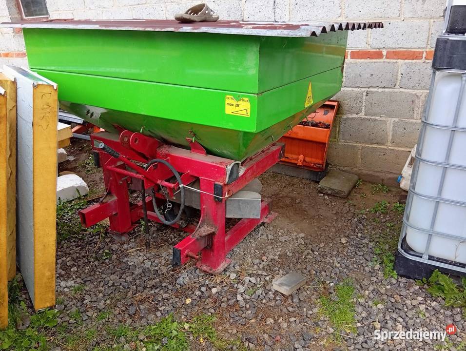 Rozsiewacz nawozu podwójny hydrauliczny nieuszkodzony Rzeszów sprzedam