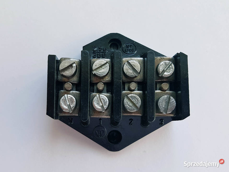 Listwa zaciskowa kostka zacisk odgałęźnik szyna Legnica