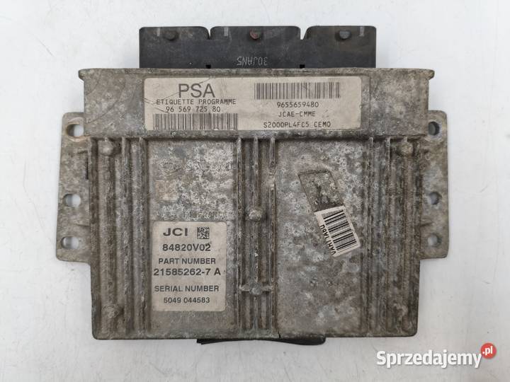 Sterownik Silnika Peugeot 206 14 8v KFW Wyszków