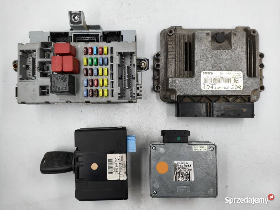 Sterownik Silnika Fiat Croma II 24 JTD 55205406