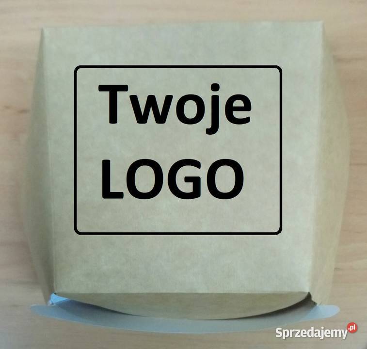 Boxy pudełka na hamburgery burgery 100 sztuk z Lublin