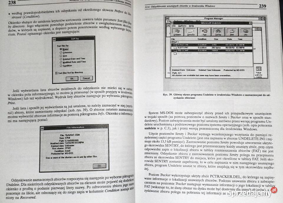 System operacyjny MSDOS 662 początkujących i Książki naukowe i popularnonaukowe Chełm