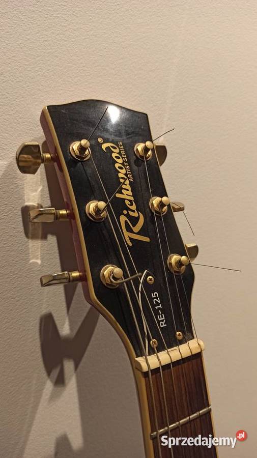 Gitara Richwood RE125 Piec VOX AD30VT Kraków