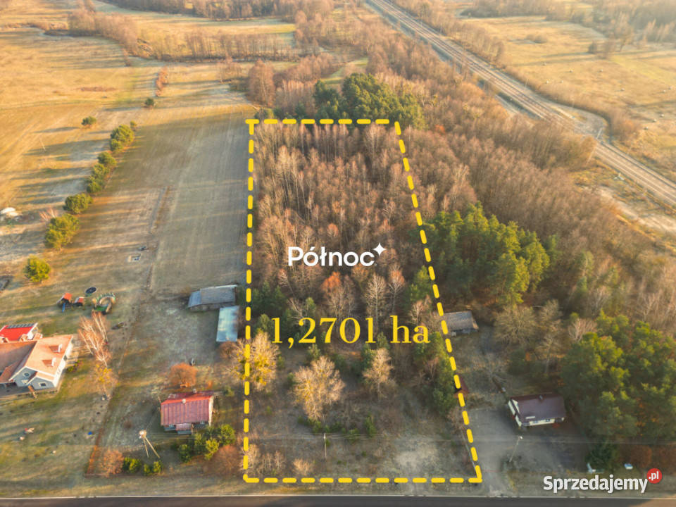 Działka budowlanoleśna w Lisznej gmSławatycze Liszna