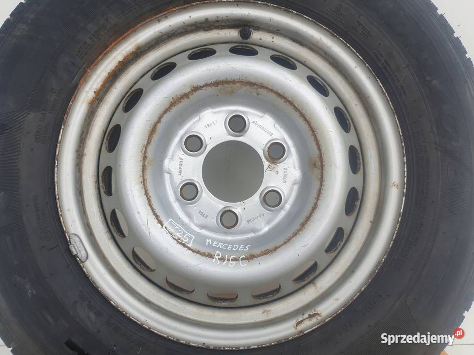 Mercedes Sprinter KOŁO ZAPASOWE Zapas felga lubelskie Rudka sprzedam