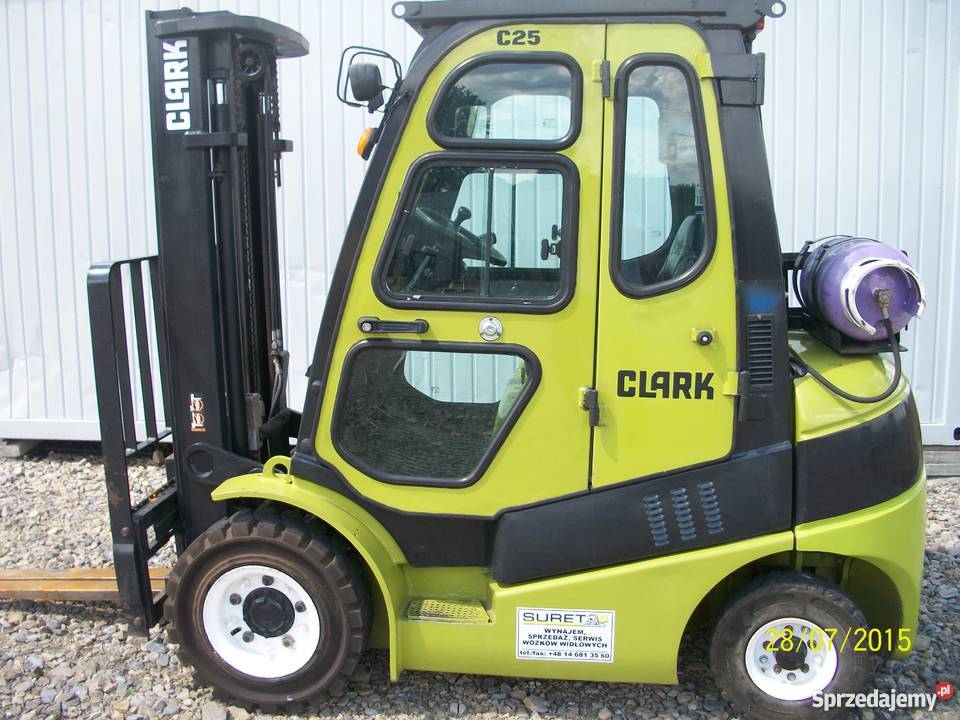 Wózek Widłowy Clark C25L Okazja podkarpackie Dębica