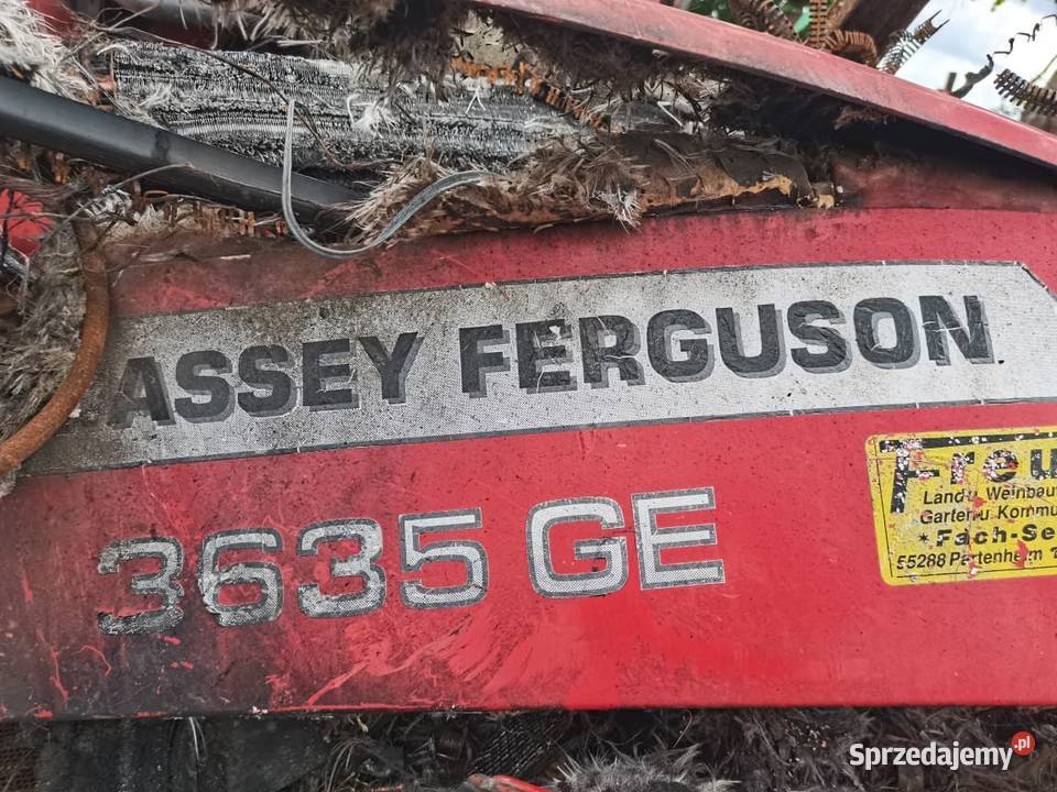 Massey Ferguson 3635 GE 2011rPartsCzęści Wilkowo