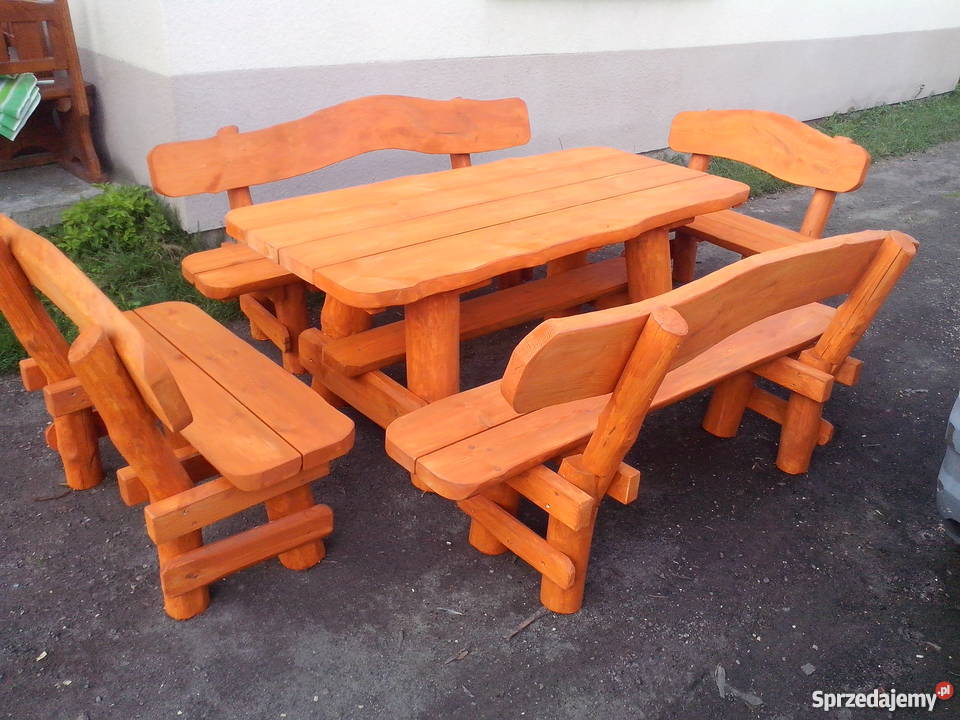 Zimowa Meble ogrodowestoły ławki Woźniki