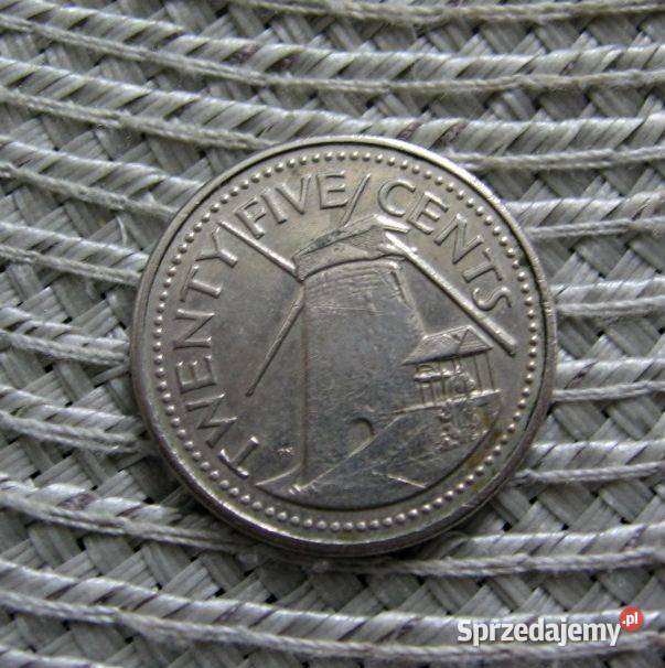 Barbados 25 Cent 1994r Kalisz