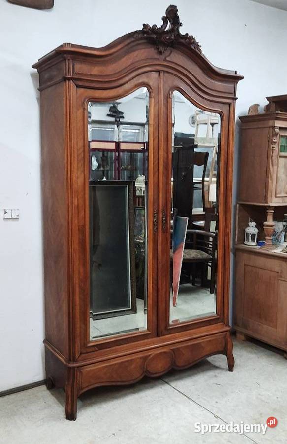 Piękna Stara Szafa Francuska Rocaille Marki