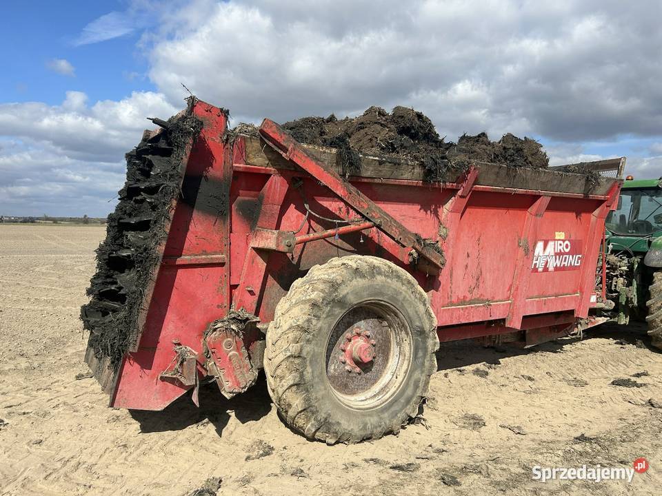 Rozrzutnik obornika Miro 12t LeboulchDeguillaume Brodnica