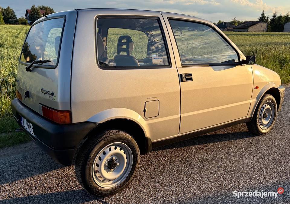 FIAT CINQUECENTO HIT STAN potencjał ORYGINAŁ lakier metallic Warszawa