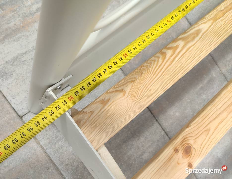 ŁÓŻKO metalowe ze stelażem 90x200 Nowoczesne Nowy Sącz